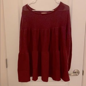 Altar’d State red swing sweater